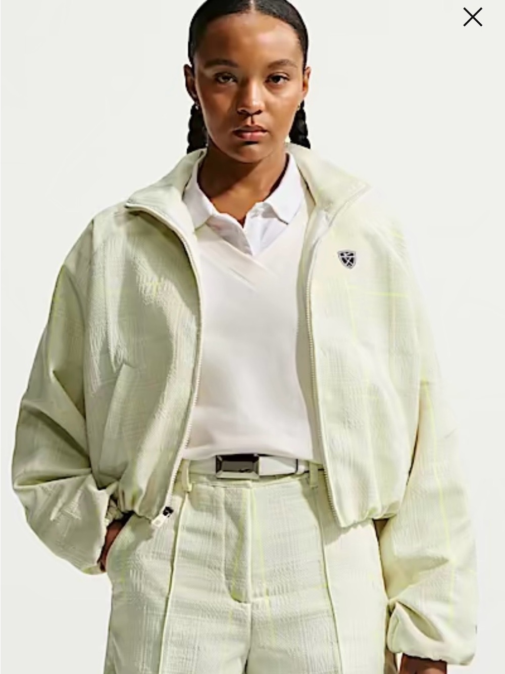 Nike Tartan Plaid Women’s Golf Jacket
